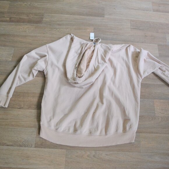 NWT Aerie Weekend Sweatshirt Quarter Zip Strand Women Size Small - Picture 2 of 3